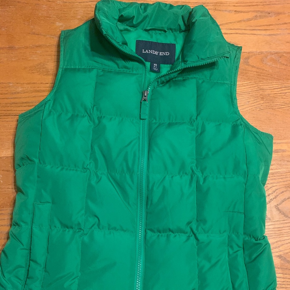 Lands’ End Puffer vest